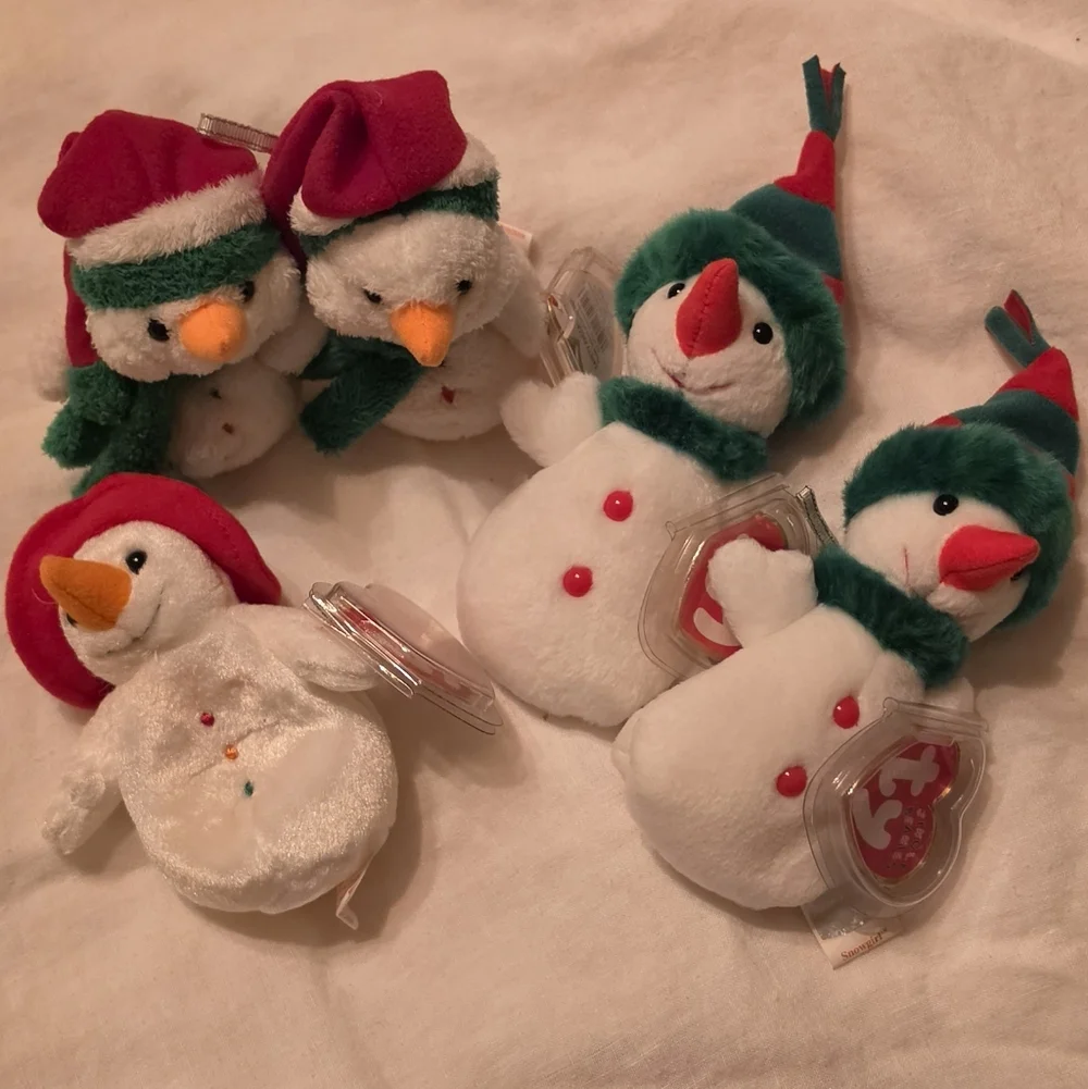 46 Ty Beanie Babies Chrismas Ornaments "The Jingle Beanies" Collection - Picture 9 of 9